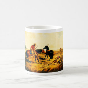 Last war whoop, native American Coffee Mug