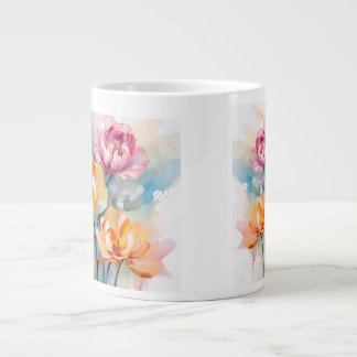 lasting bunch of flowers Jumbo Mug