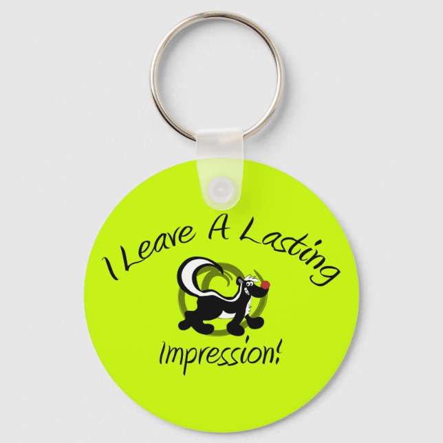 Lasting Impression Skunk Key Ring (Front)