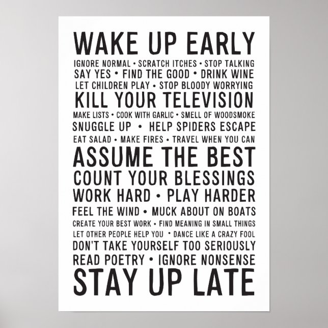 lastlemon manifesto poster (Front)