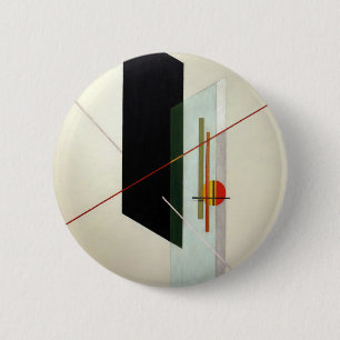 László Moholy-Nagy (Hungarian, 1895 - 1946) 6 Cm Round Badge