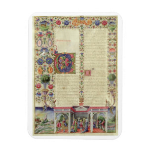 Lat 422 VolI fol.280v The Beginning of the Book of Magnet