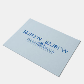 Lat/Lon Door Mat