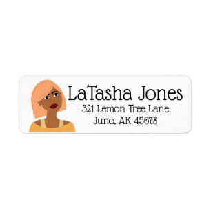 LaTasha Return Address Label