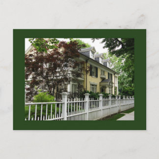 Late 18th Century Adam Style House Postcard