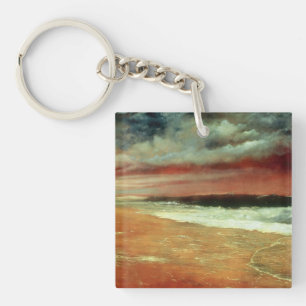 Late Afternoon by the Sea – Joaquín Clausell Key Ring