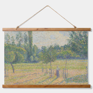 "Late Afternoon in our Meadow" - Camille Pissarro  Hanging Tapestry