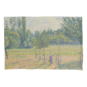 "Late Afternoon in our Meadow" - Camille Pissarro Pillowcase