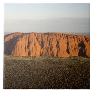 Late Afternoon Light on Uluru / Ayers Rock, Ceramic Tile