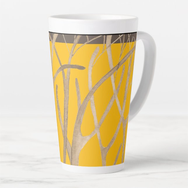 Late Autumn on a Large Latte Mug (Right Angle)