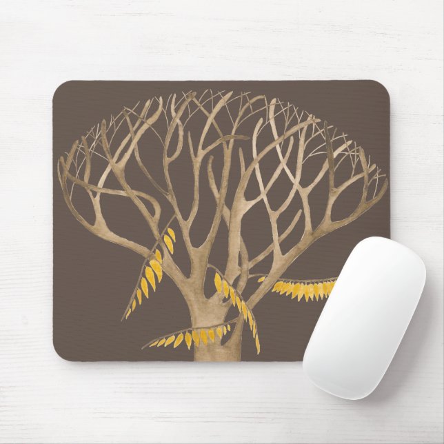 Late Autumn on a Mouse Pad (With Mouse)