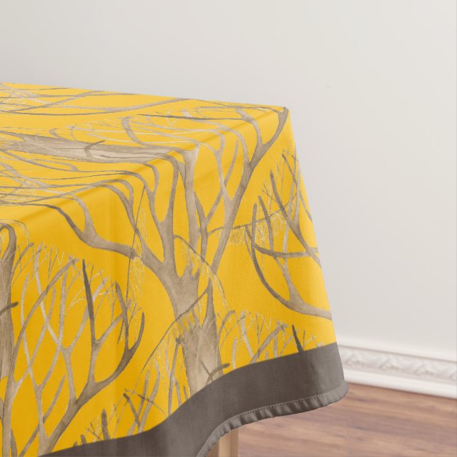 Late Autumn on a Tablecloth (In Situ)