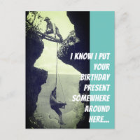 Late birthday postcard