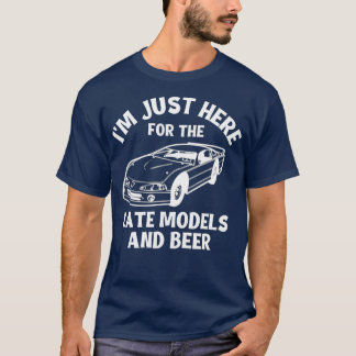 Late Model Dirt rack Racing Stock Car Racing Sayin T-Shirt