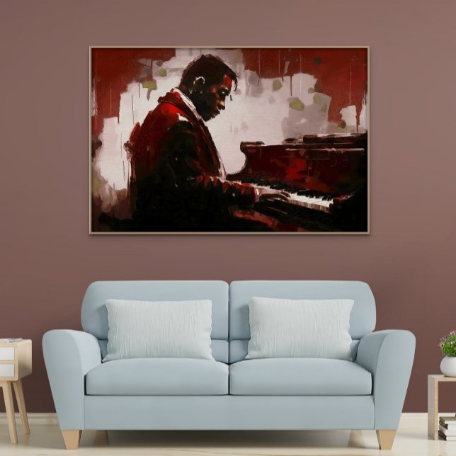 Late night bar pianist poster (Late night bar pianist)