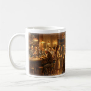 Late Night Barroom Piano Man Memories Mug
