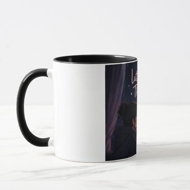 Late Night Thoughts Alien Mug   (Left)