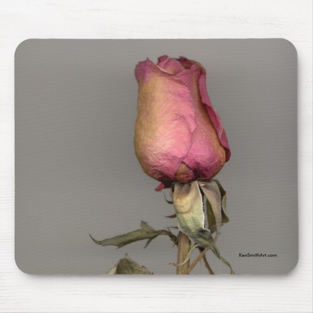 Late Rose Mousepad (Front)
