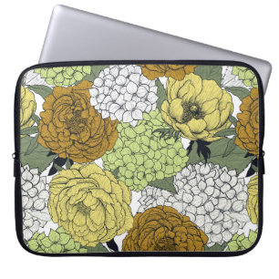 Late spring garden 2 laptop sleeve