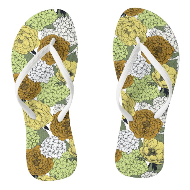 Late spring garden 2 thongs (Footbed)
