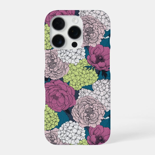 Late spring garden iPhone case (Back)