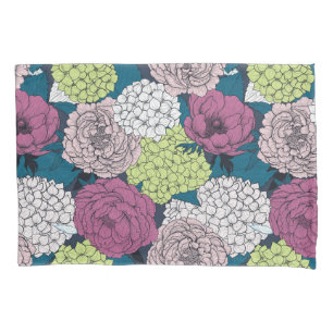 Late spring garden pillowcase