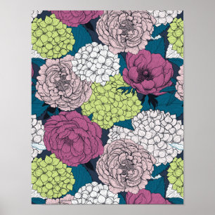 Late spring garden poster