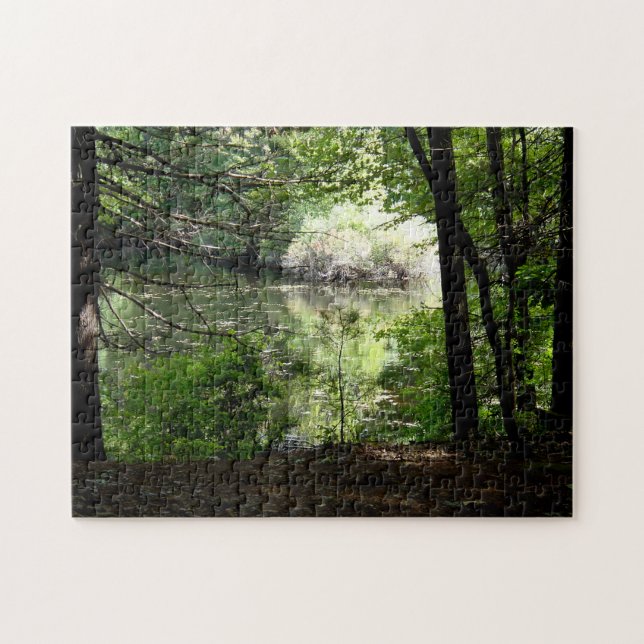 Late Summer at Walden Pond Jigsaw Puzzle (Horizontal)