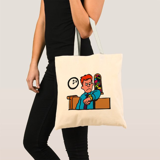 Late To Church Tote Bag (Creator Uploaded)