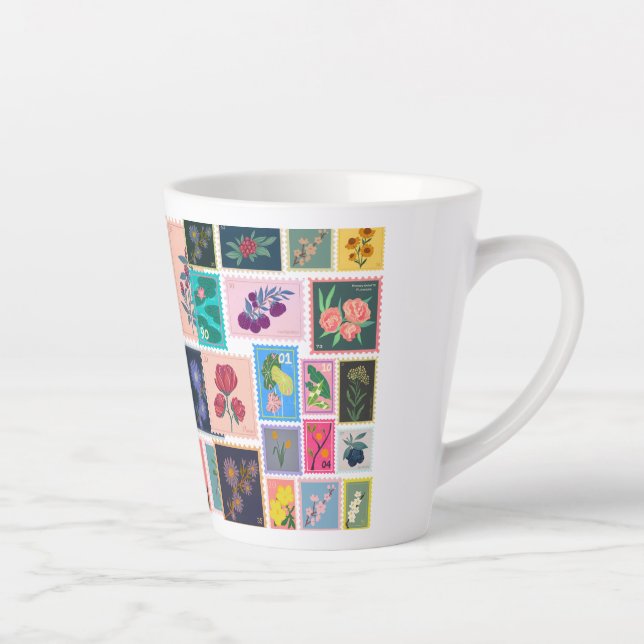  Latee stamp post mug  (Right)