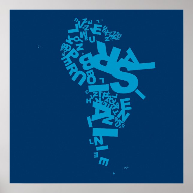 Lateinamerika Poster (Front)