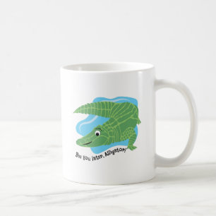 Later Alligator Coffee Mug