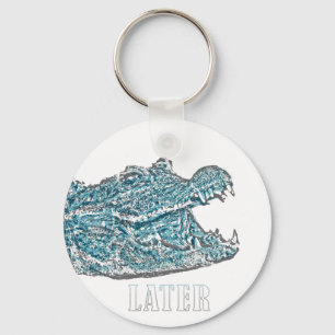 Later Alligator  Key Ring