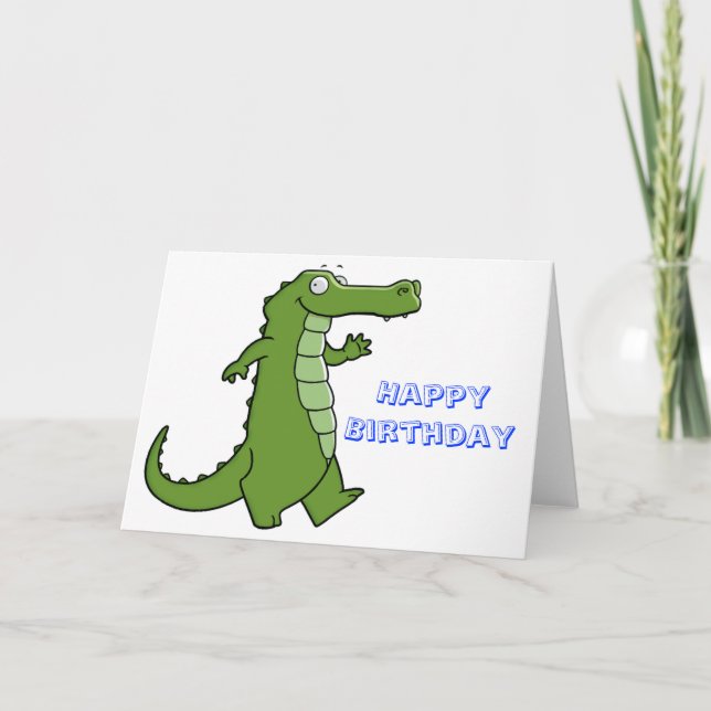 Later Gator Birthday Card (Front)
