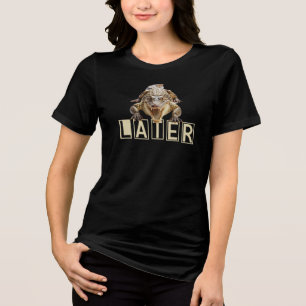 Later Gator Crocodile Tri-Blend Shirt