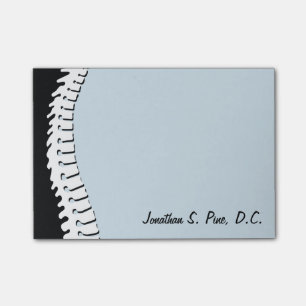 Lateral Spine Personalised Post-It Notes