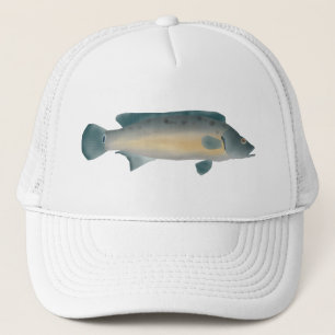 Lateral Striped Pike Cichlid Trucker Hat