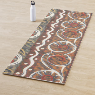 Latest African Fashion Colours Traditional Design Yoga Mat