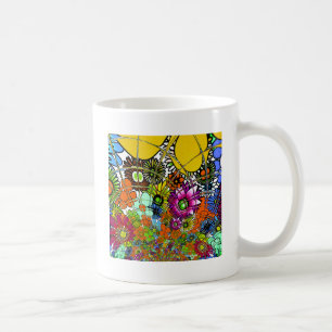 Latest Colourful Amazing Floral Pattern Design Art Coffee Mug