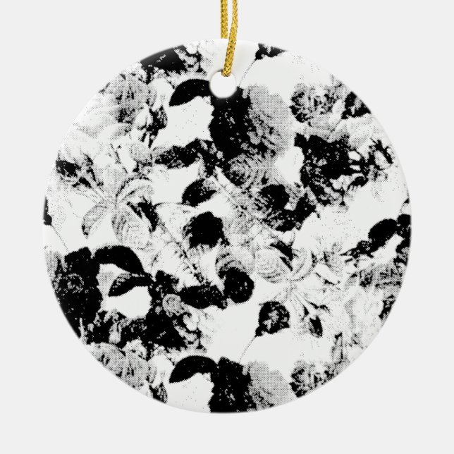 Latest Custom TextLogo Ceramic Ornament (Front)