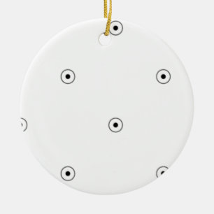 Latest Custom TextLogo Ceramic Ornament
