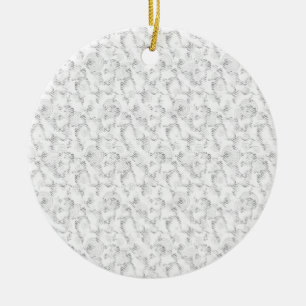 Latest Custom TextLogo Ceramic Ornament
