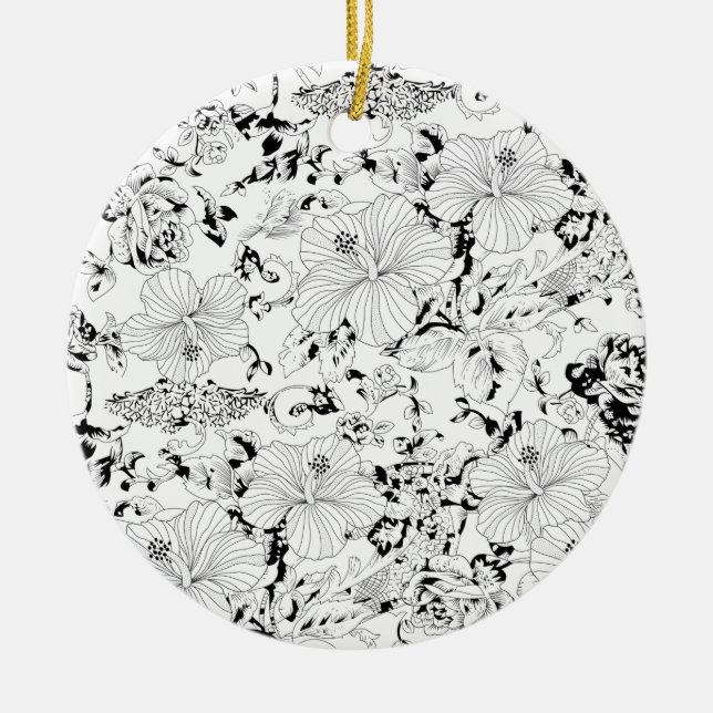 Latest Custom TextLogo Ceramic Ornament (Front)