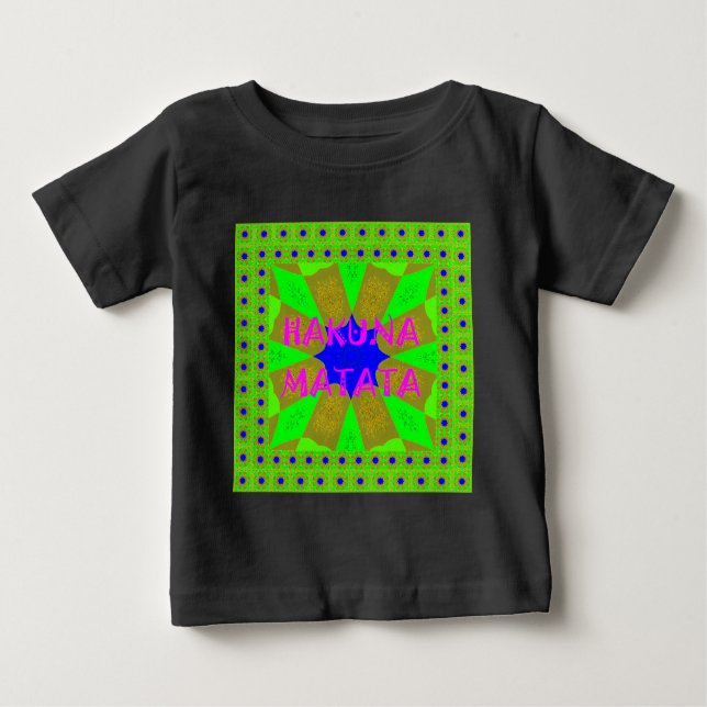 Latest Hakuna Matata Beautiful Amazing Design Colo Baby T-Shirt (Front)