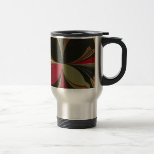 Latest Retro Geometrical  Colour pattern Art desig Travel Mug