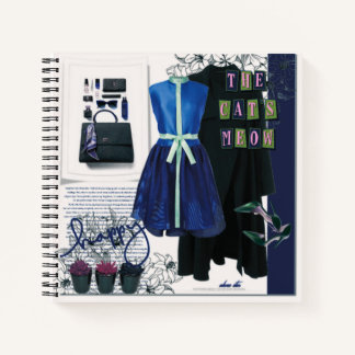 Latest Styles Fashion Set Clothing Spiral Notebook
