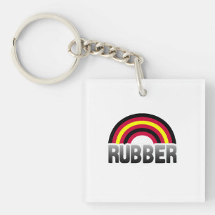 Latex Pride Key Ring