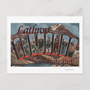 Lathrop State Park, Colorado Postcard