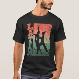 Latin American Dancing Vintage Dancers Dance Coupl T-Shirt
