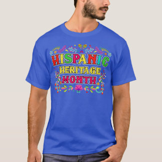 Latin Countries Flag Hispanic Heritage Month Latin T-Shirt